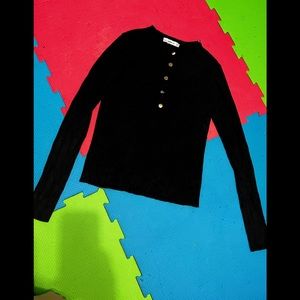 Zara knit long sleeve top